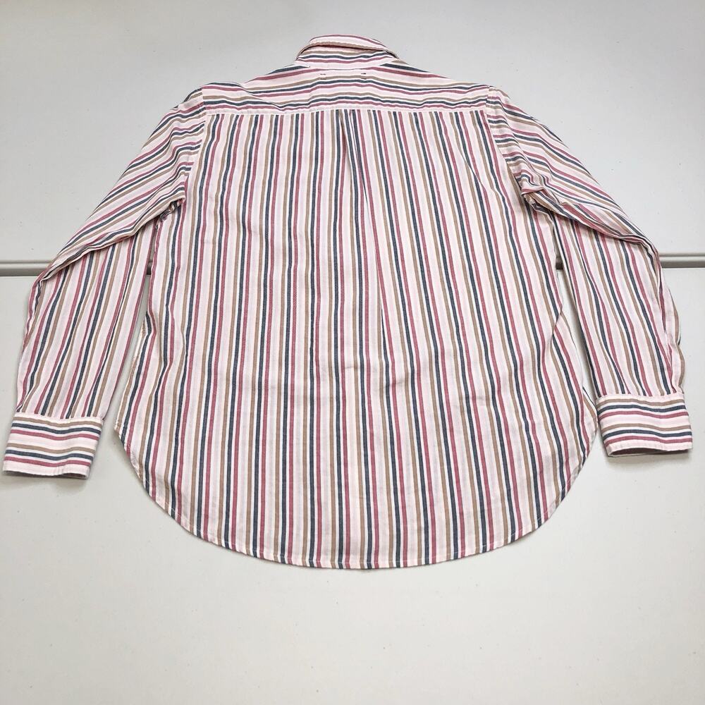 XIRENA Beau Striped Pink Blue 100% Cotton Button Down Shirt Women’s Size XS - Picture 9 of 9